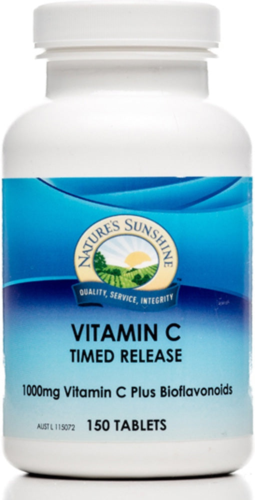 Nature&#39;s Sunshine Vitamin C 1000mg Timed Release 150t