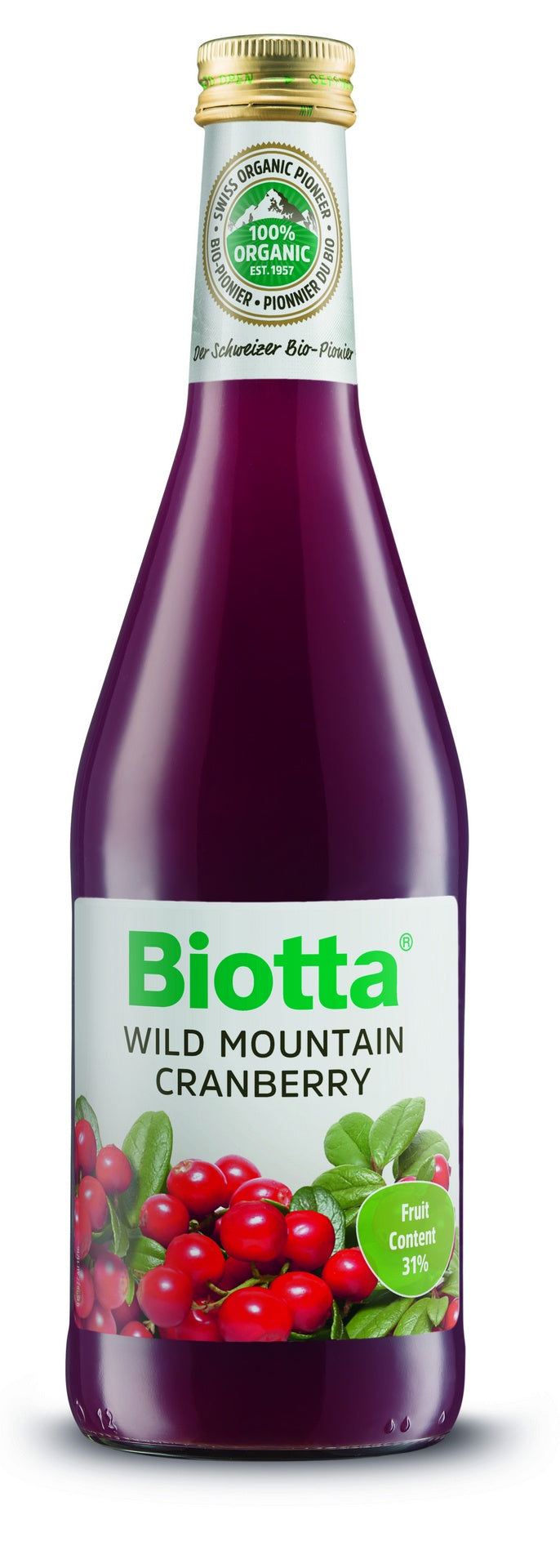 Biotta Mountain Cranberry Juice 500ml