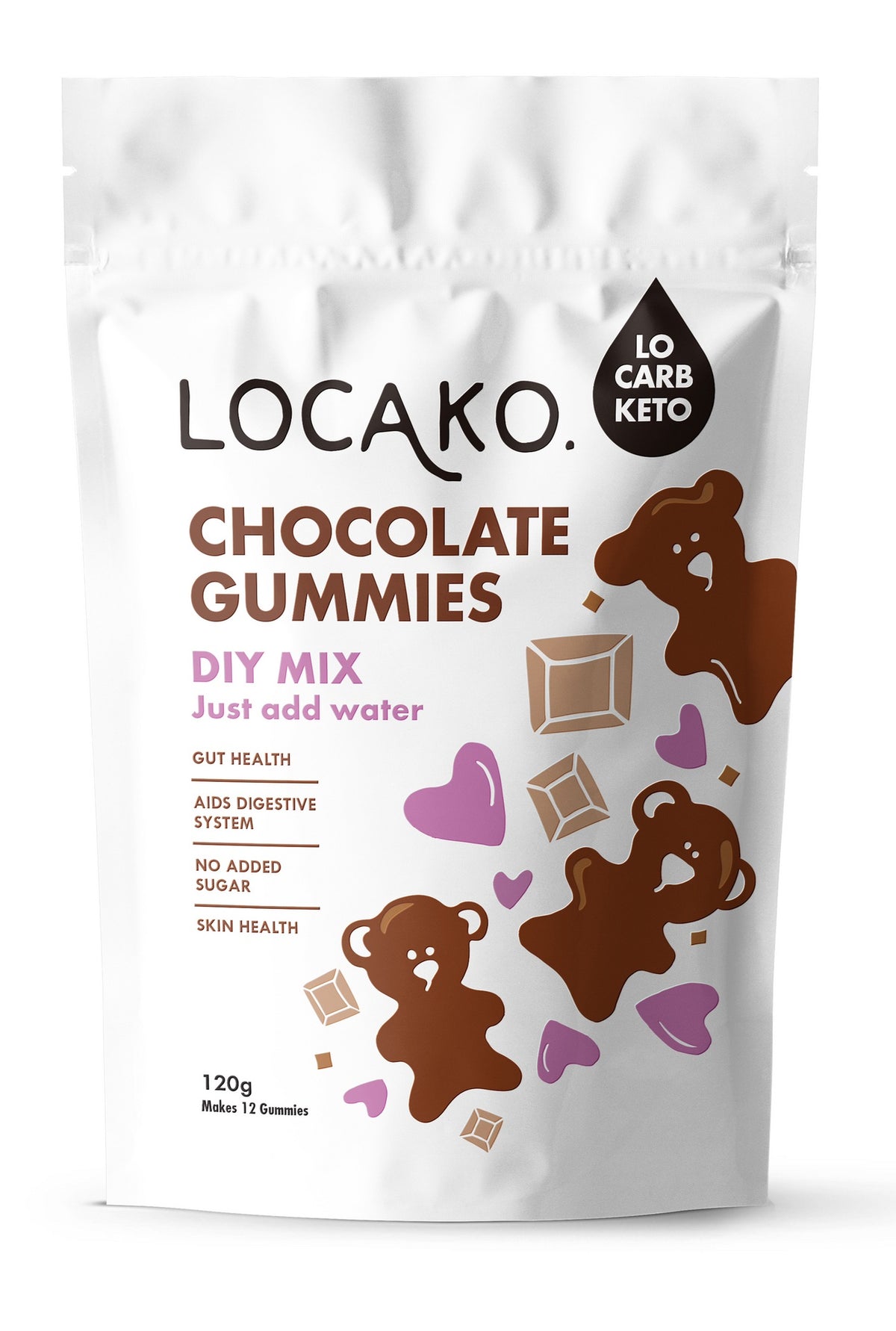 Locako Chocolate Gummies Mix 120g