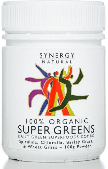 Synergy Natural Organic Super Greens 100g