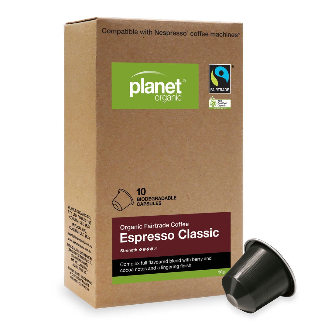 Planet Organic Espresso Classic 10 capsules