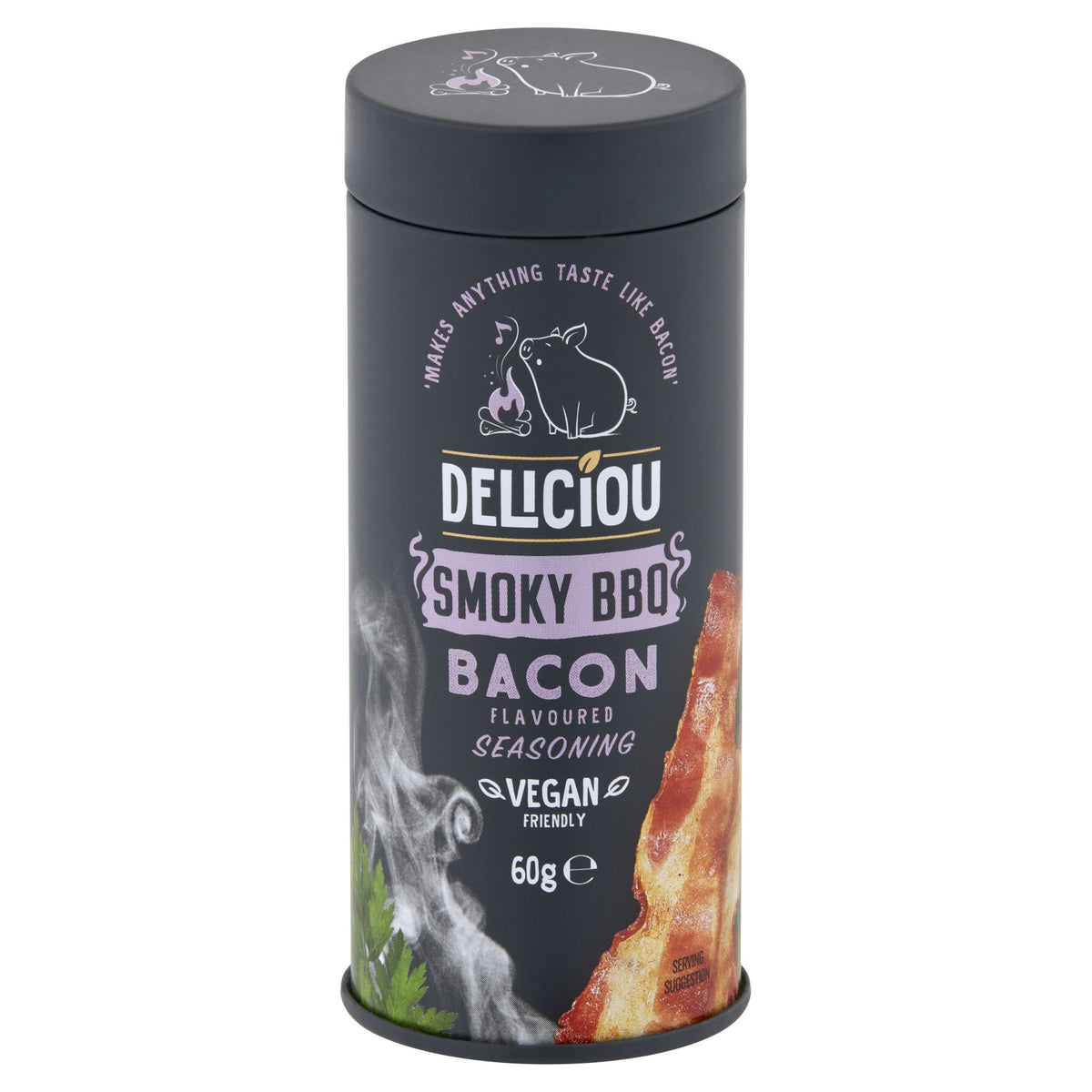 Deliciou Bacon Seasoning Smoky BBQ 60g