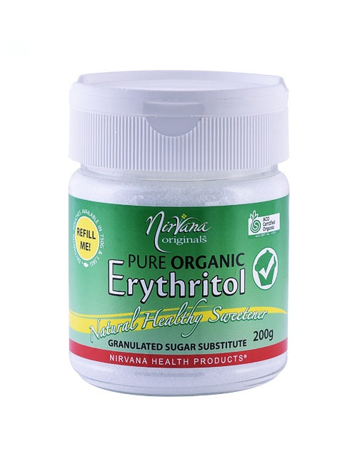 Nirvana Organics Erythritol Organic Shaker 200g