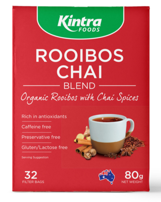 Kintra Foods Rooibos Chai Organic x 32 Tea Bags