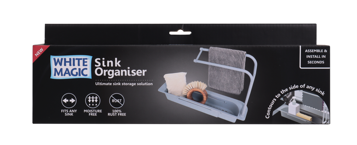 White Magic Sink Organiser