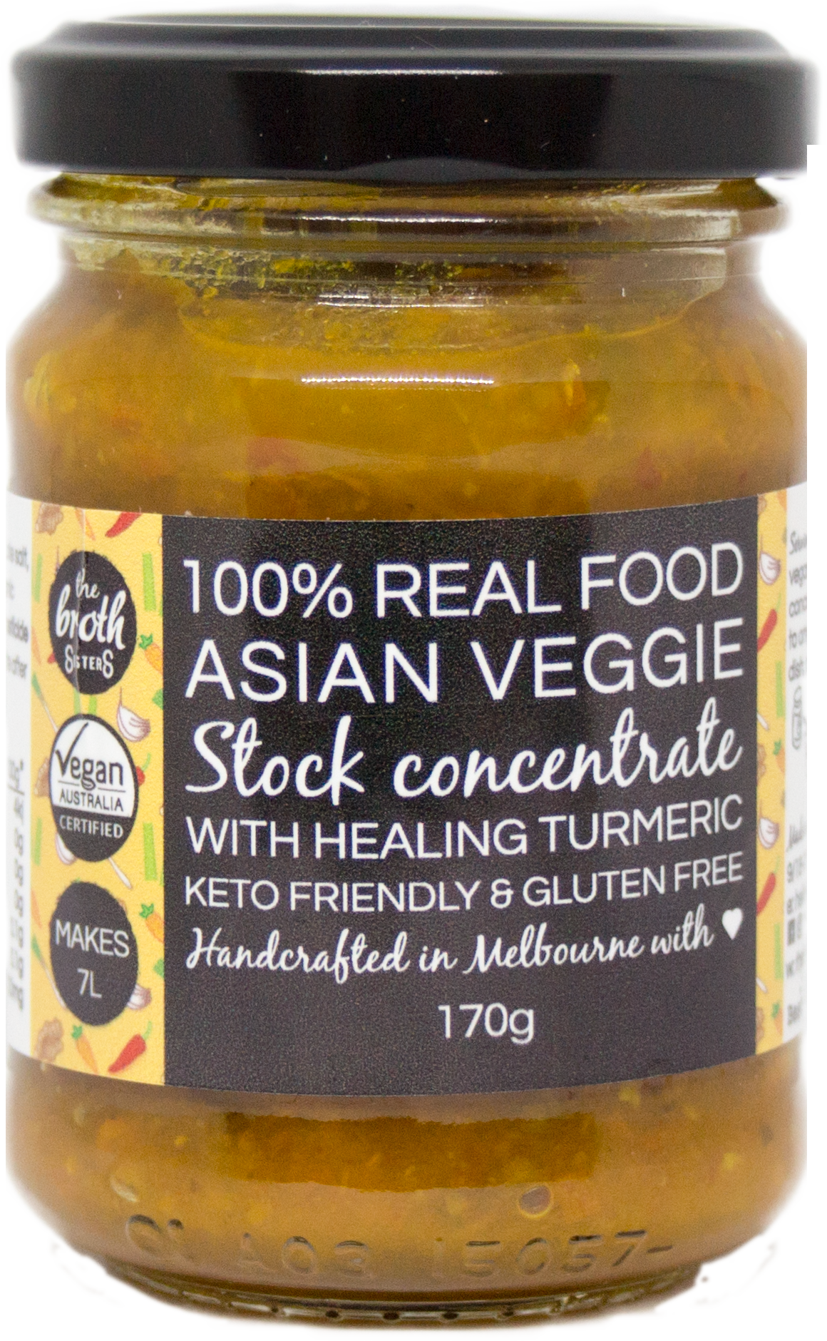 The Broth Sisters Asian Vegetable StockConcentre 170g