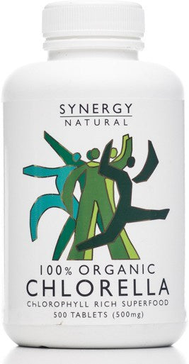 Synergy Natural Organic Chlorella 500t