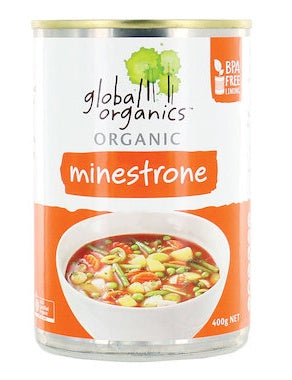 Global Organics Soup Minestrone Organic 400g