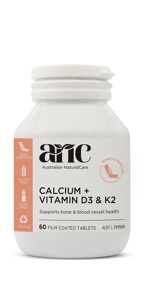 ANC Calcium &amp; Vitamin D3 &amp; K2 60t