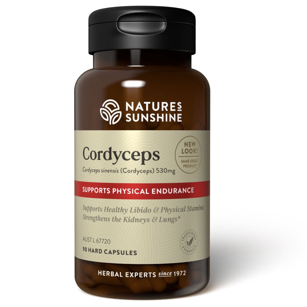 Nature&#39;s Sunshine Cordyceps 530mg 90c