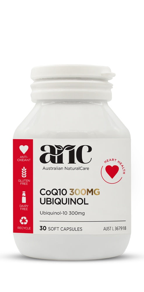 ANC CoQ10 300MG Ubiqinol 30c