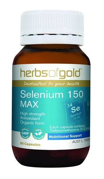 Herbs of Gold Selenium 150 Max 60c