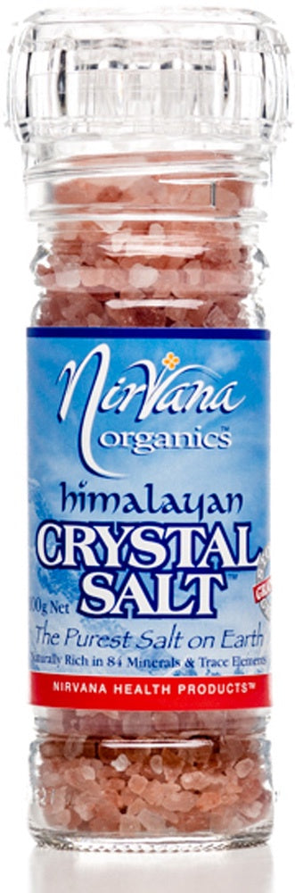 Nirvana Organics Salt Granules Glass Grinder 125g