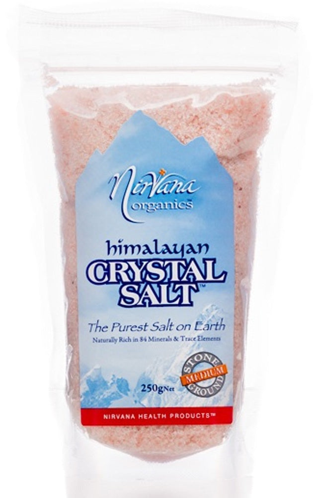 Nirvana Organics Himalayan Crystal Salt Medium 250g