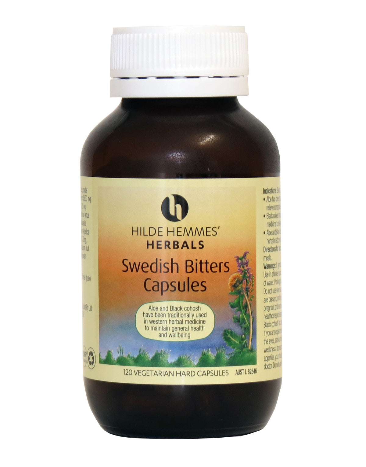 Hilde Hemmes Herbal&#39;s Swedish Bitters 120c