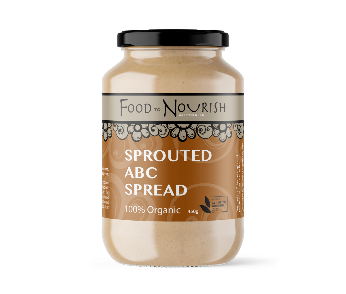 Food to Nourish Spread Sprouted ABC 400g