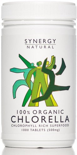 Synergy Natural Organic Chlorella 1000t