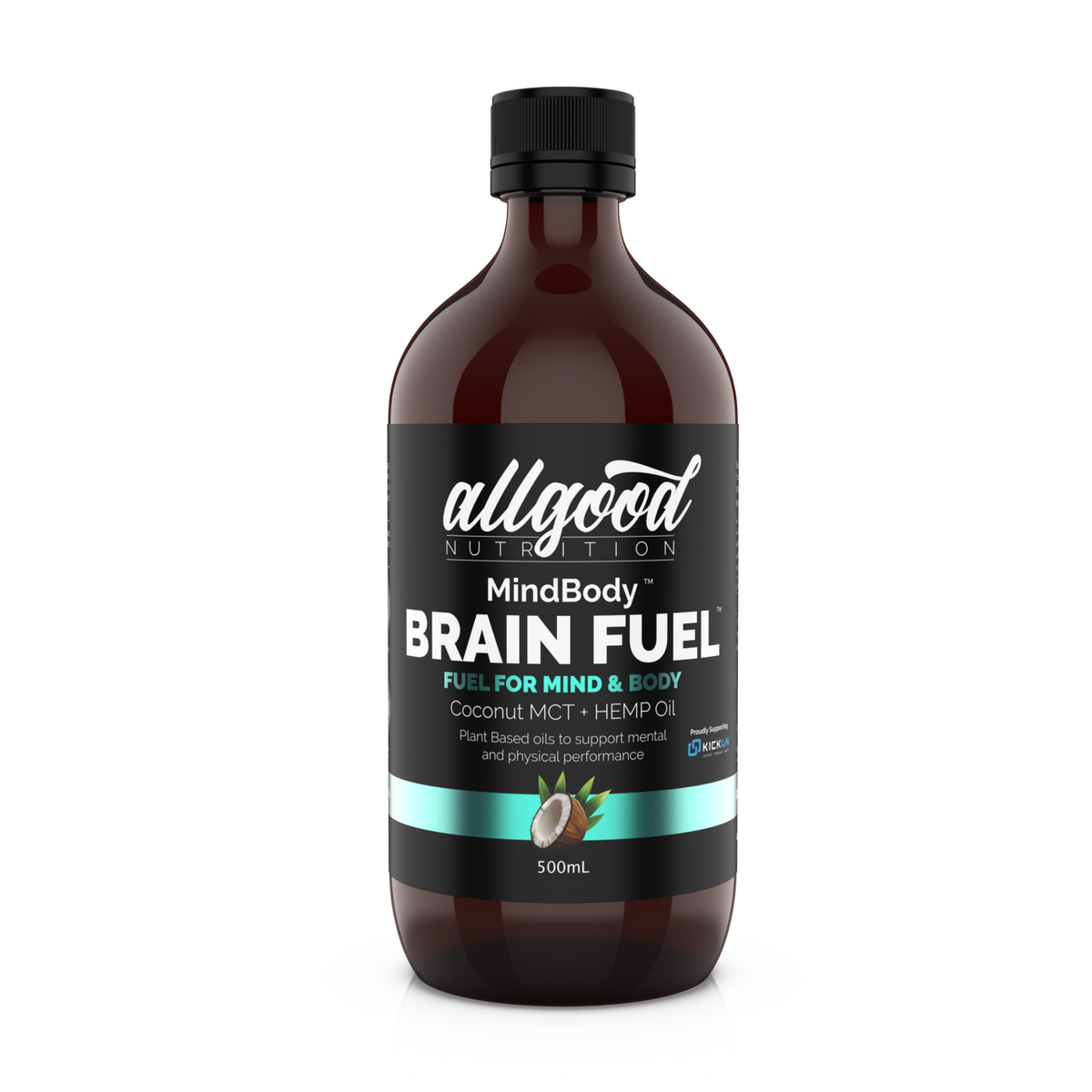 Limitless Nutrition Brain Fuel MCT + Hemp 500ml