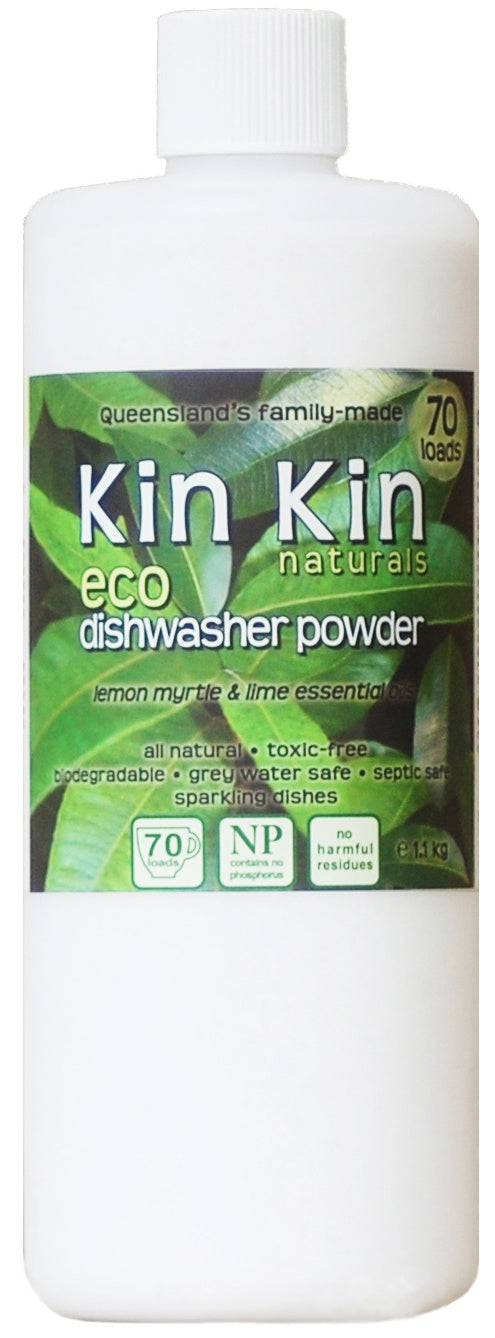 Kin Kin Naturals Eco Dishwas Powder Lime&amp;L/Myrt 1.1kg