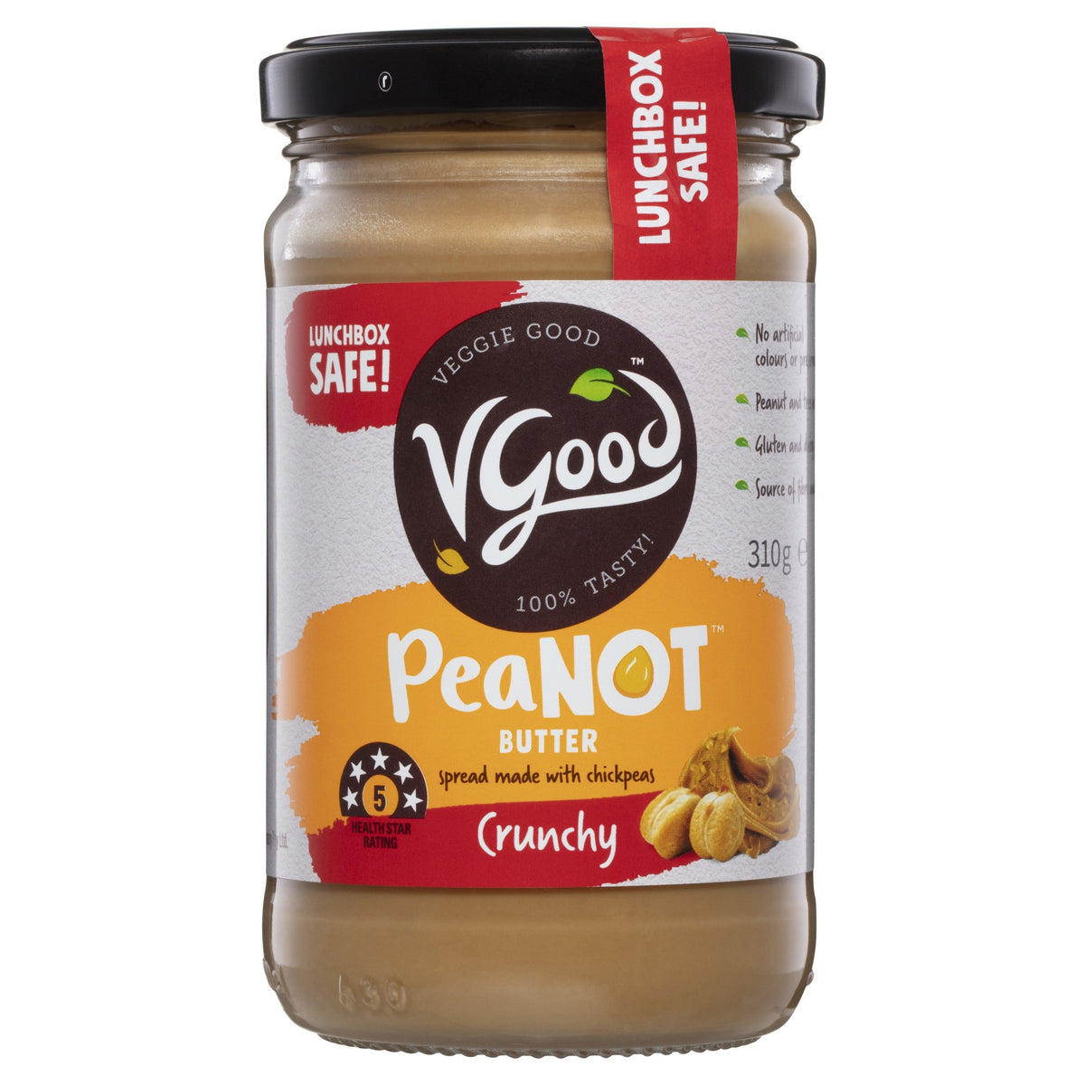 VGood PeaNOT Butter Crunchy 310g